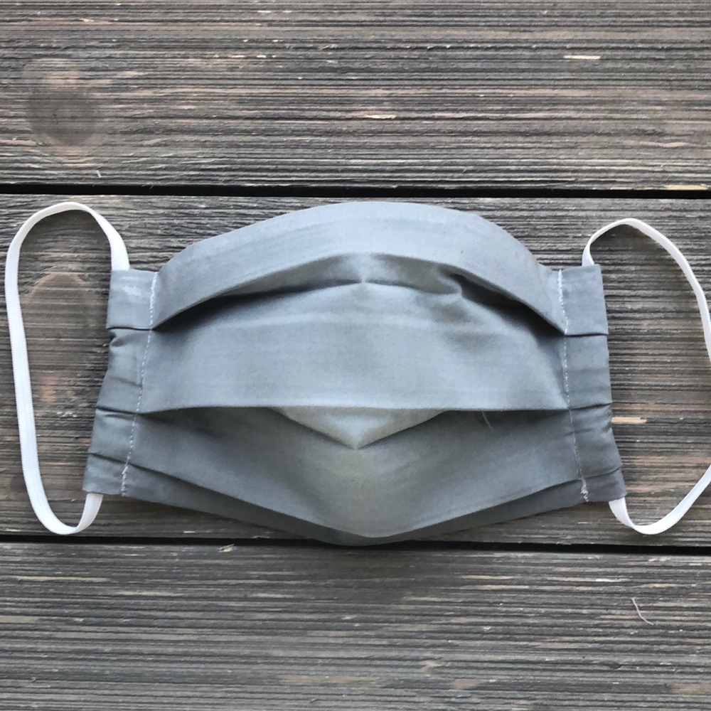 Homemade Classic Gray cloth mask